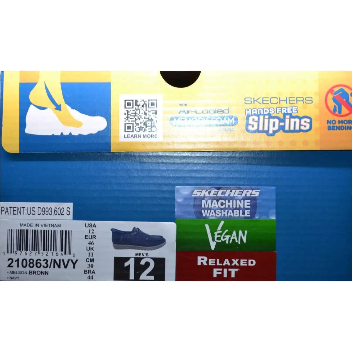 Skechers shoes - Melson - Melson - Blue (UPC: 197627521640) 11