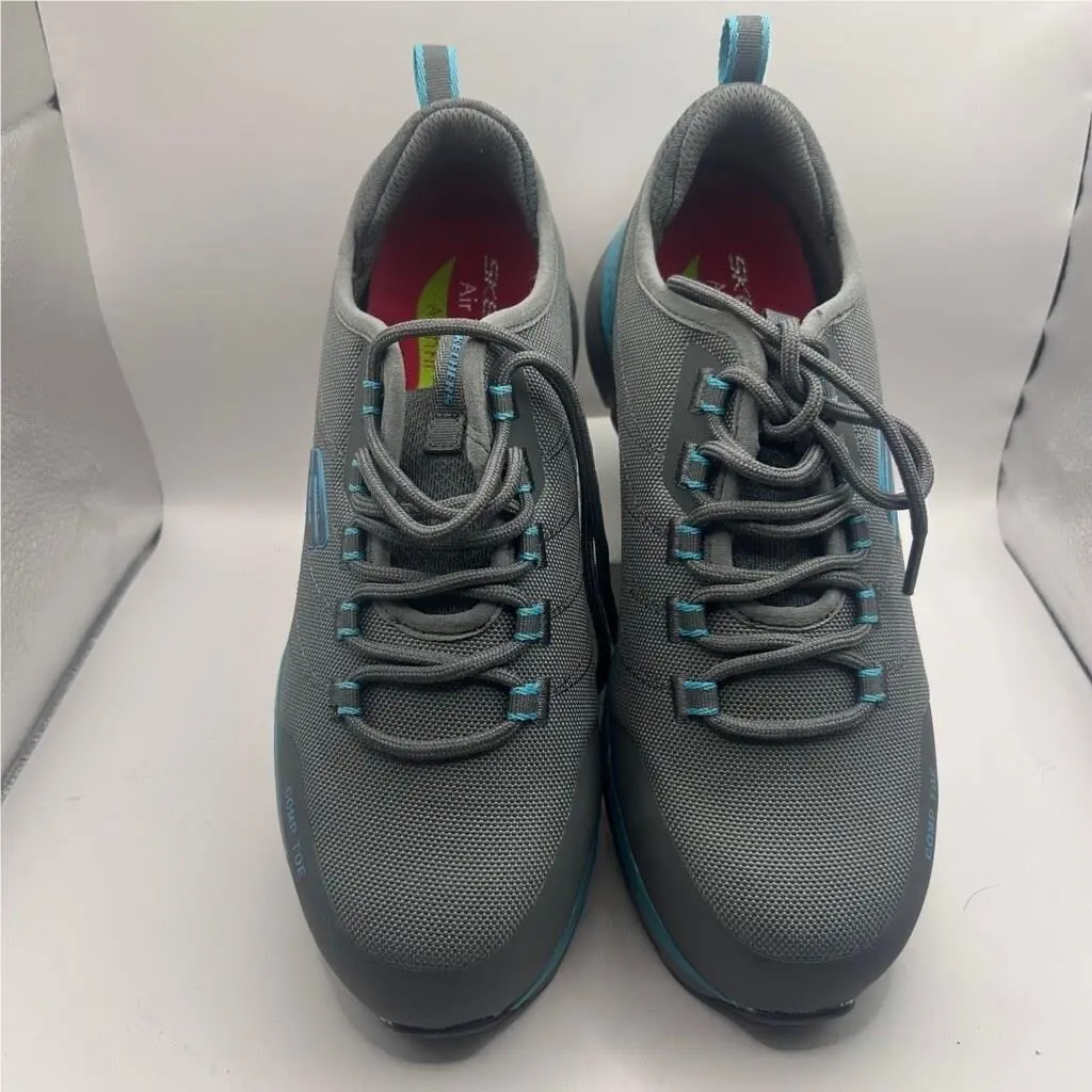 Women`s Skechers Shoes Gray/blue Size 7.5