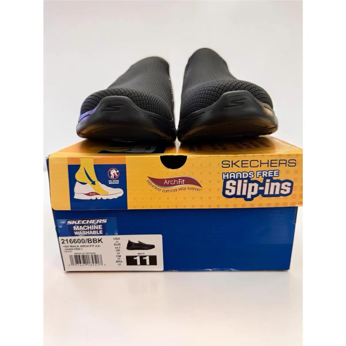 Skechers shoes - Skechers GoWalk - GoWalk - Black (UPC: 197627184517) 6