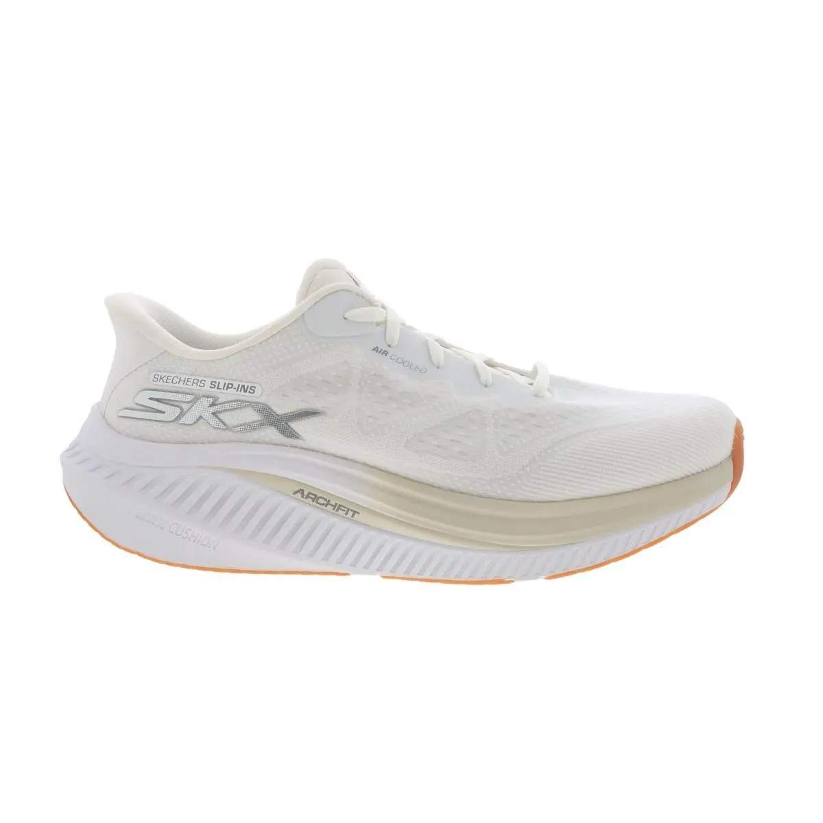 Skechers Go Walk Max Cushioning Arch Fit Mens White Athletic Running Shoes 11