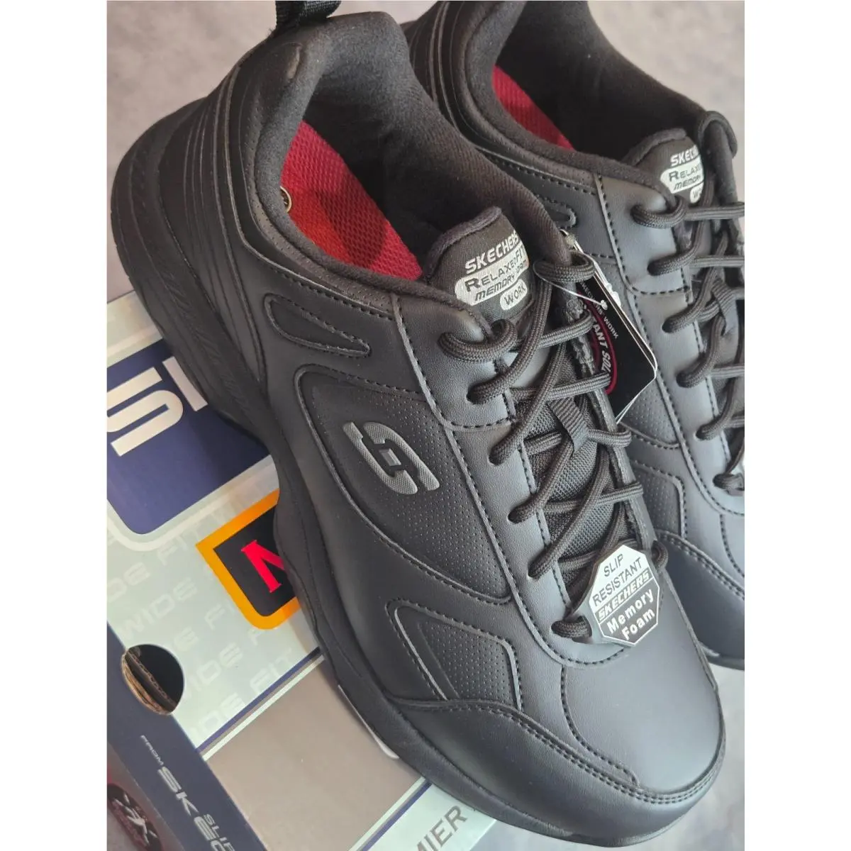 Skechers shoes - Dighton - Dighton - 77111W/BLK - Black 4
