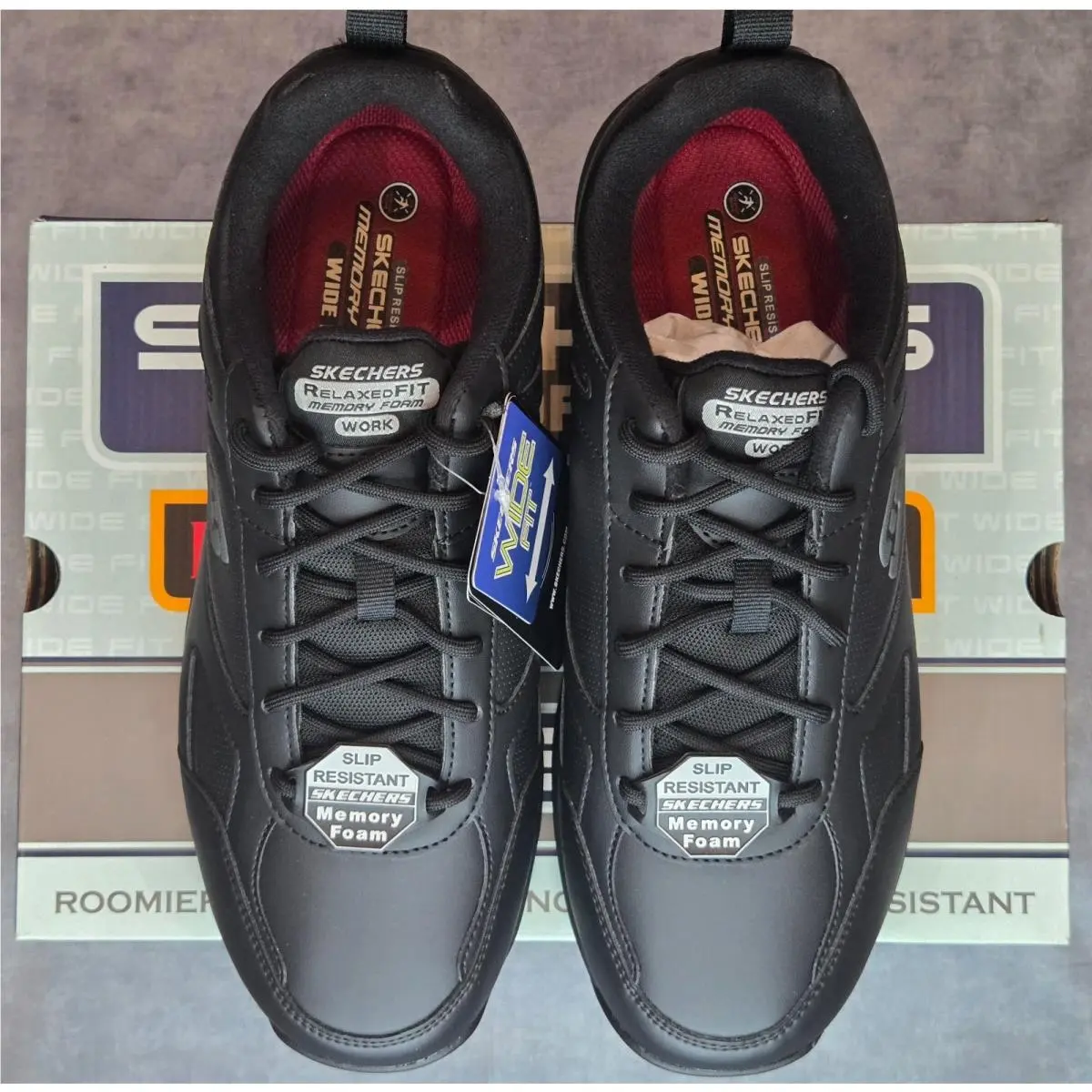 Skechers shoes - Dighton - Dighton - 77111W/BLK - Black 5