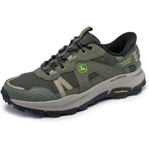 Skechers Men`s John Deere Equalizer 5.0 Trail Harvester Shoes Green Sz 10.5 - Green