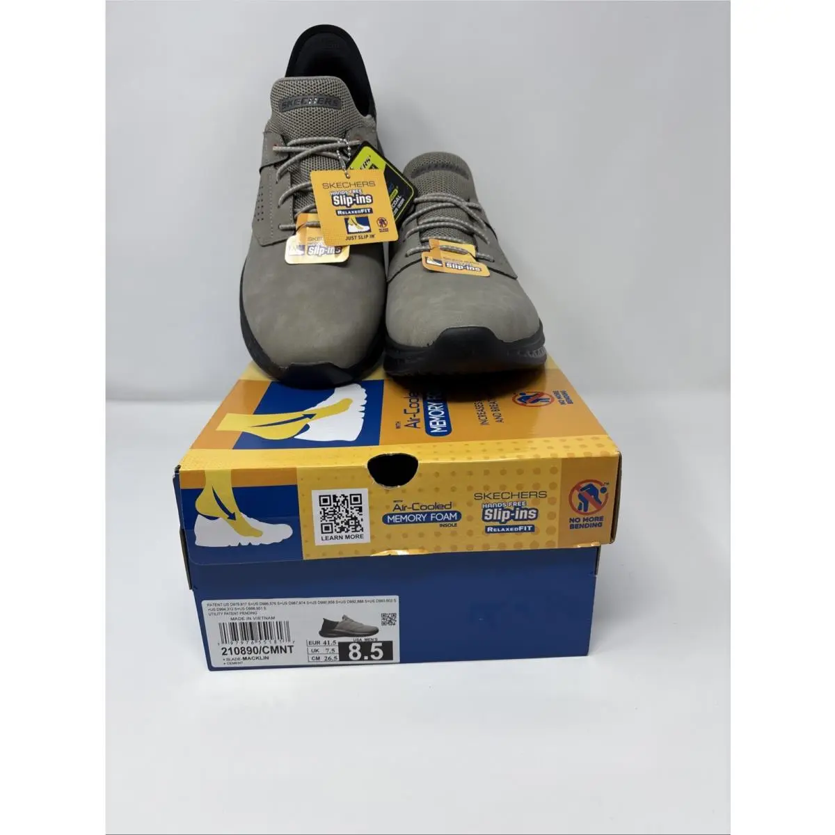 Skechers shoes - Skechers Slade-Macklin - Cement 4