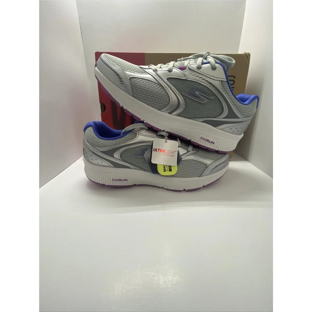 Skechers shoes - SKECHERS Go Run Einheitlich Leichte - Silver 0