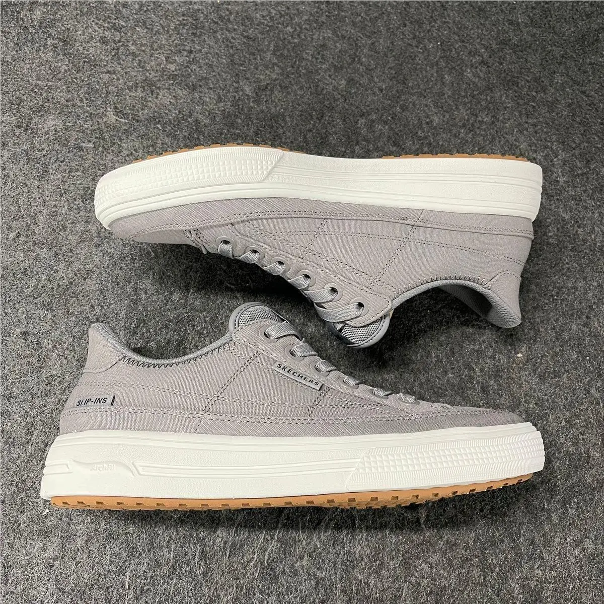 Skechers shoes - VS195605 - vs-195605 - Gray (UPC: 198739876871) 1