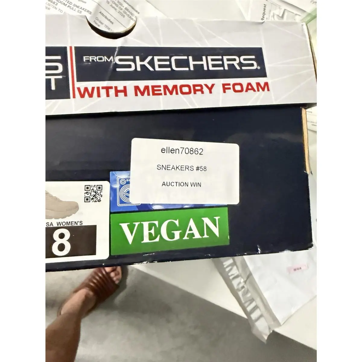 Skechers shoes - Skechers Vegan - Vegan - Ivory 8