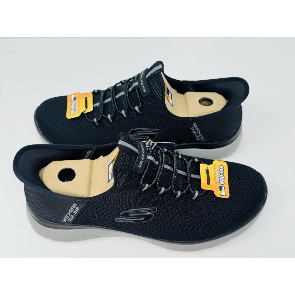 Skechers shoes - Skechers Slip-ins Summits - Summits - Black/Charcoal (UPC: 196642387712) 3