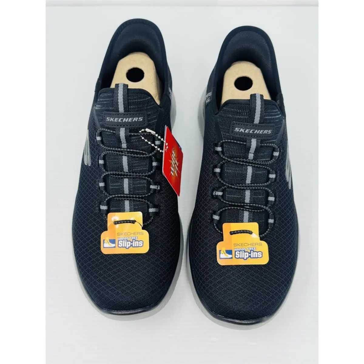 Skechers shoes - Skechers Slip-ins Summits - Summits - Black/Charcoal (UPC: 196642387712) 5