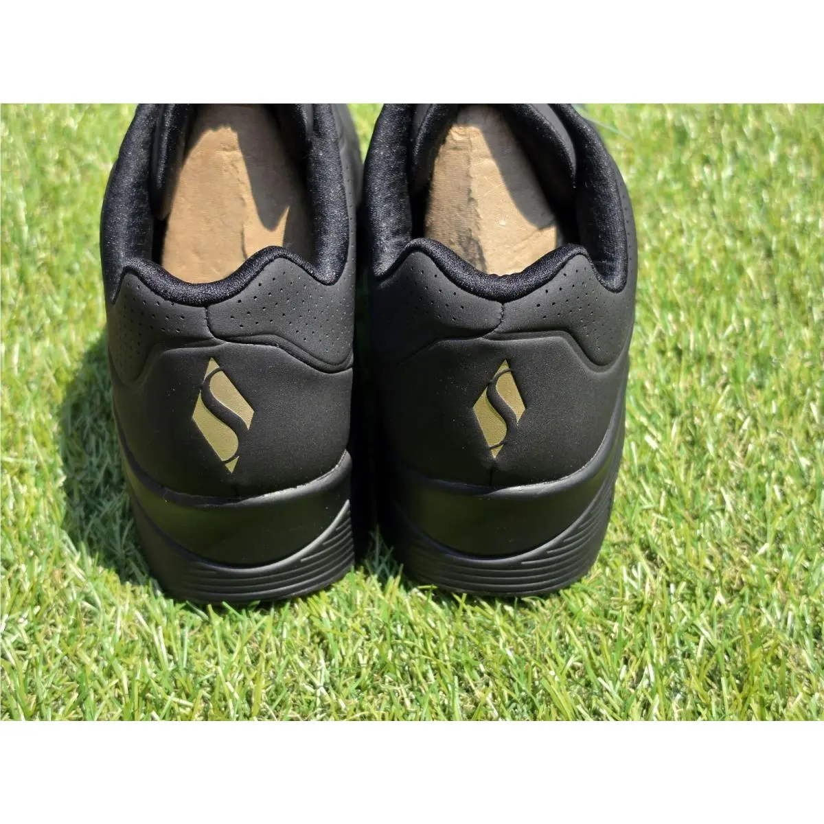 Skechers shoes - Skechers Uno Stand ON air - 73690-BBK - Black 4