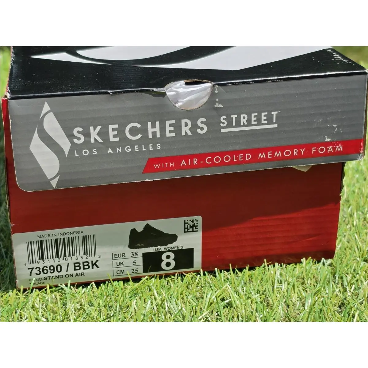 Skechers shoes - Skechers Uno Stand ON air - 73690-BBK - Black 7