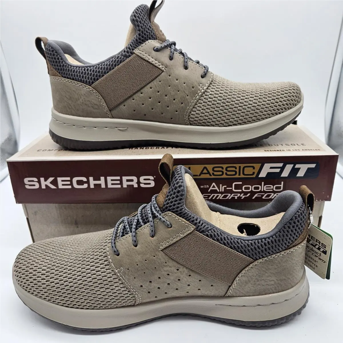 Skechers shoes - Delson Camben - Delson Camben - 65474 - Taupe 0