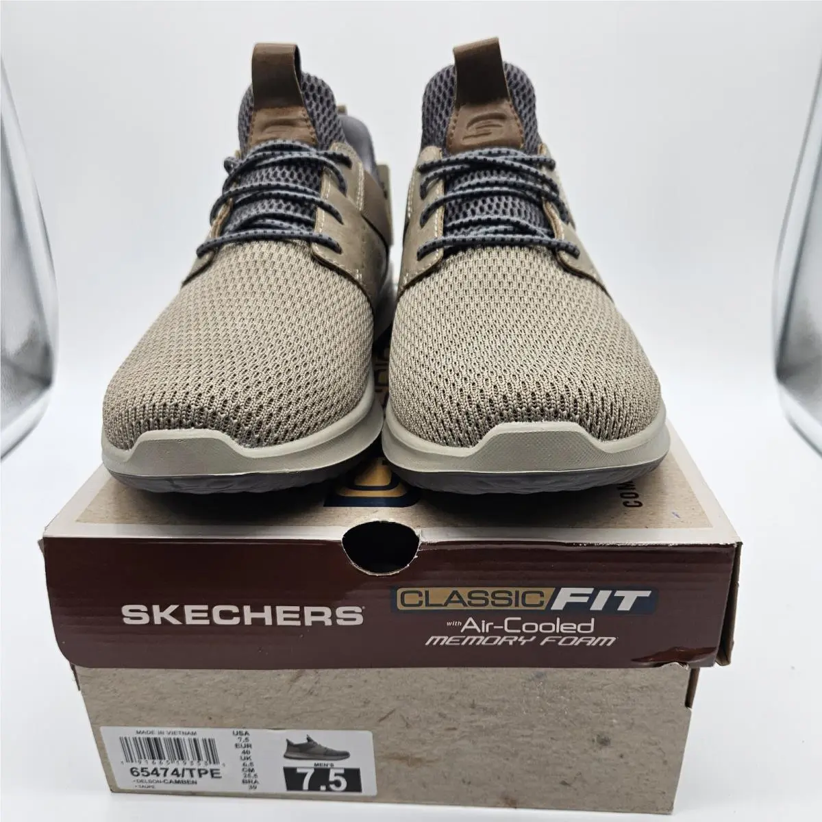 Skechers shoes - Delson Camben - Delson Camben - 65474 - Taupe 1