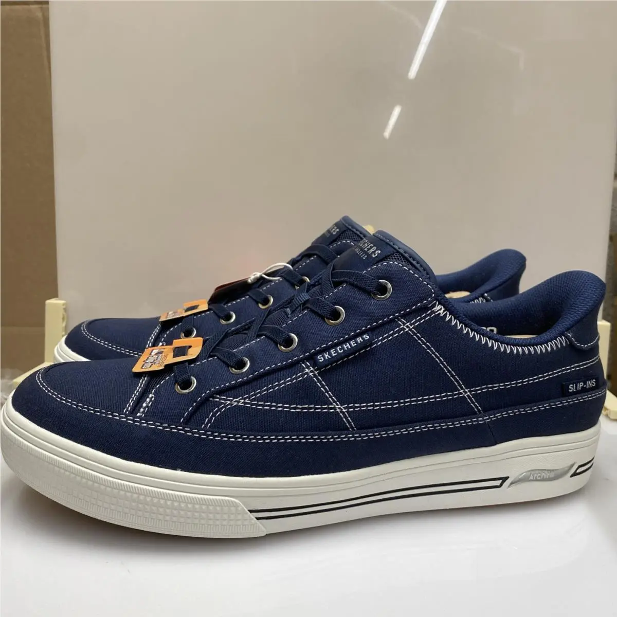 Skechers shoes - SKECHERS Arch Fit Arcade See Ya There - vs-194550 - Blue (UPC: 0198739177855) 5