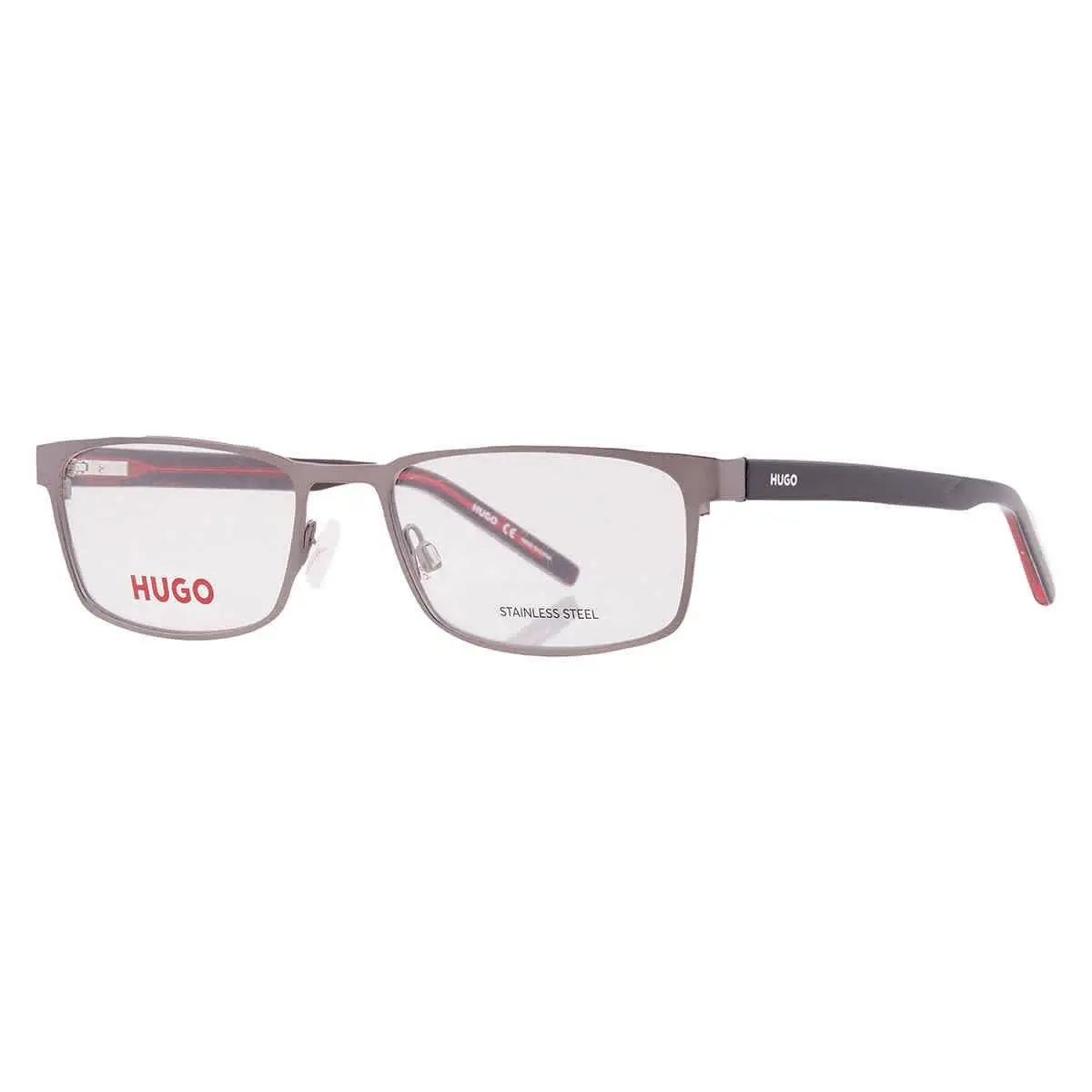 Hugo Boss Demo Rectangular Men`s Eyeglasses HG 1075 0R80 56 HG 1075 0R80 56