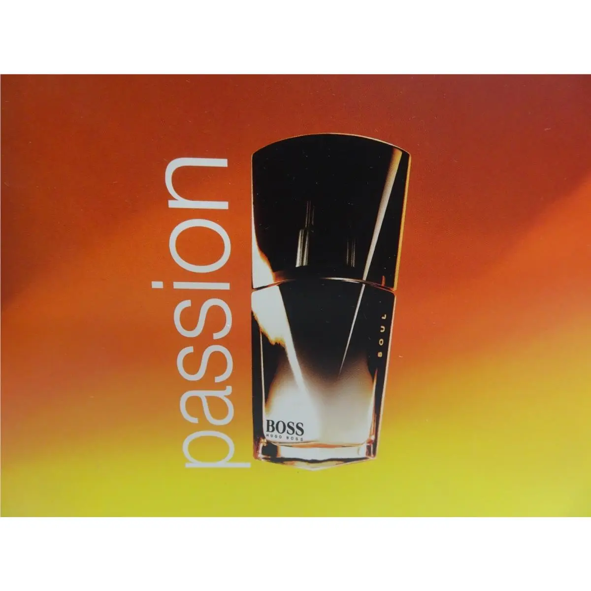 Soul Passion  Edt 3 oz Shower Gel 1.6 oz Free Bag Set by Hugo Boss