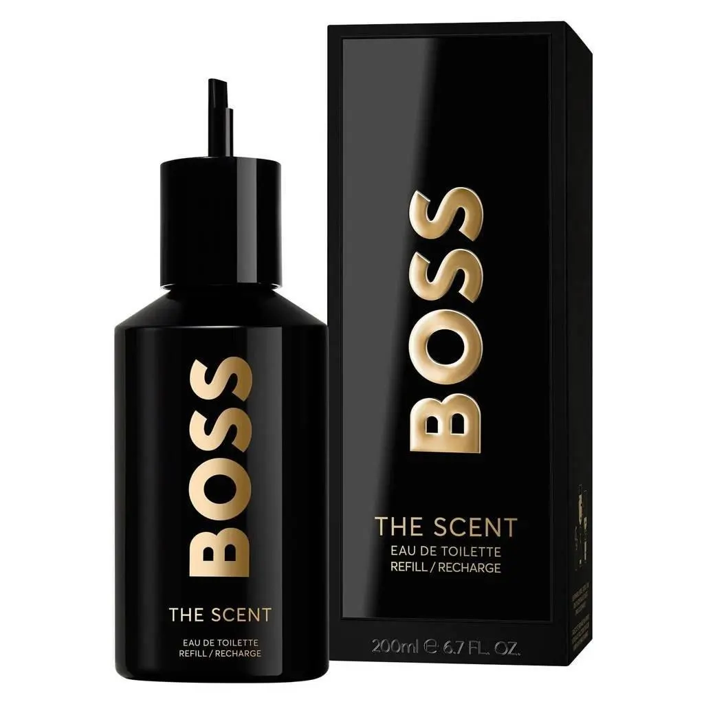 Hugo Boss Men`s The Scent Edt 6.7 oz Refill Fragrances 3616305040824