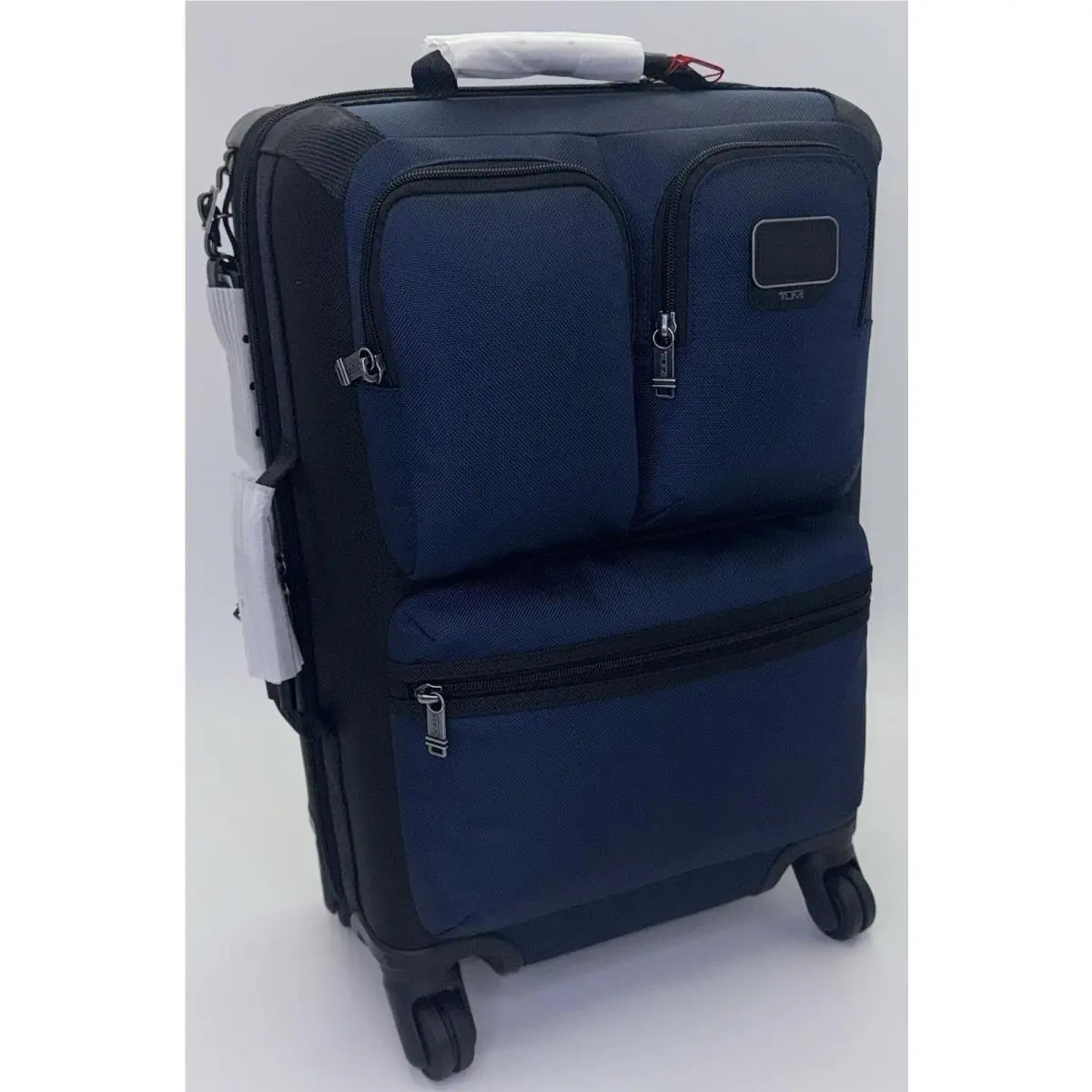 Tumi Alpha Bravo Fremont International Carry On Navy Expandable 4 Wheel Spinner