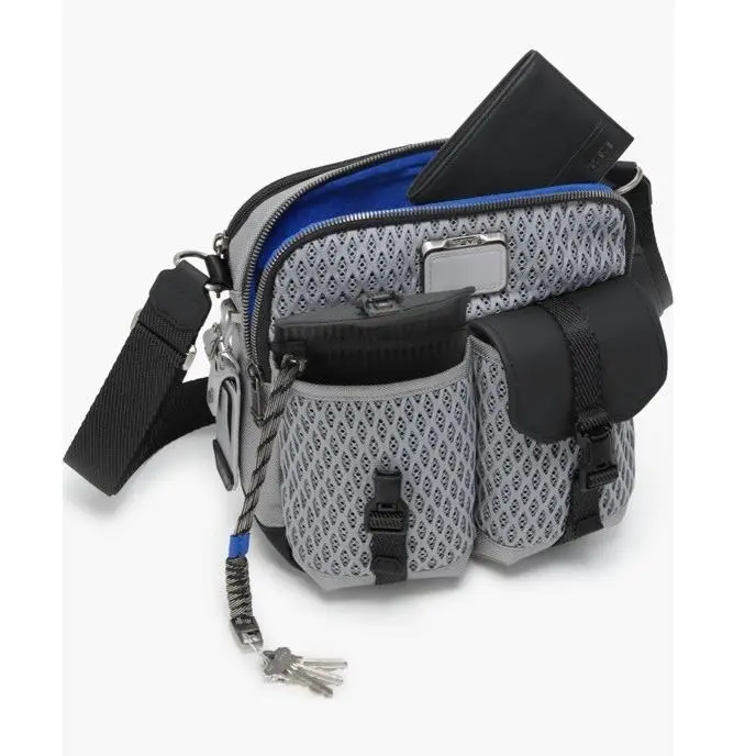 Tumi Alpha Bravo Ordinance 10.0” Sling Crossbody - Pearl Gray