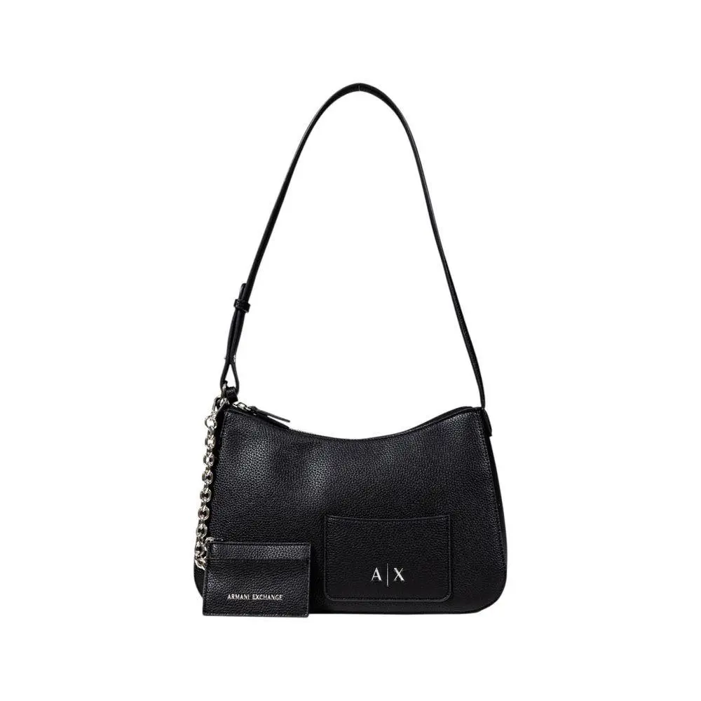Armani Exchange Black Polyester Handbag - AREX-16839200009