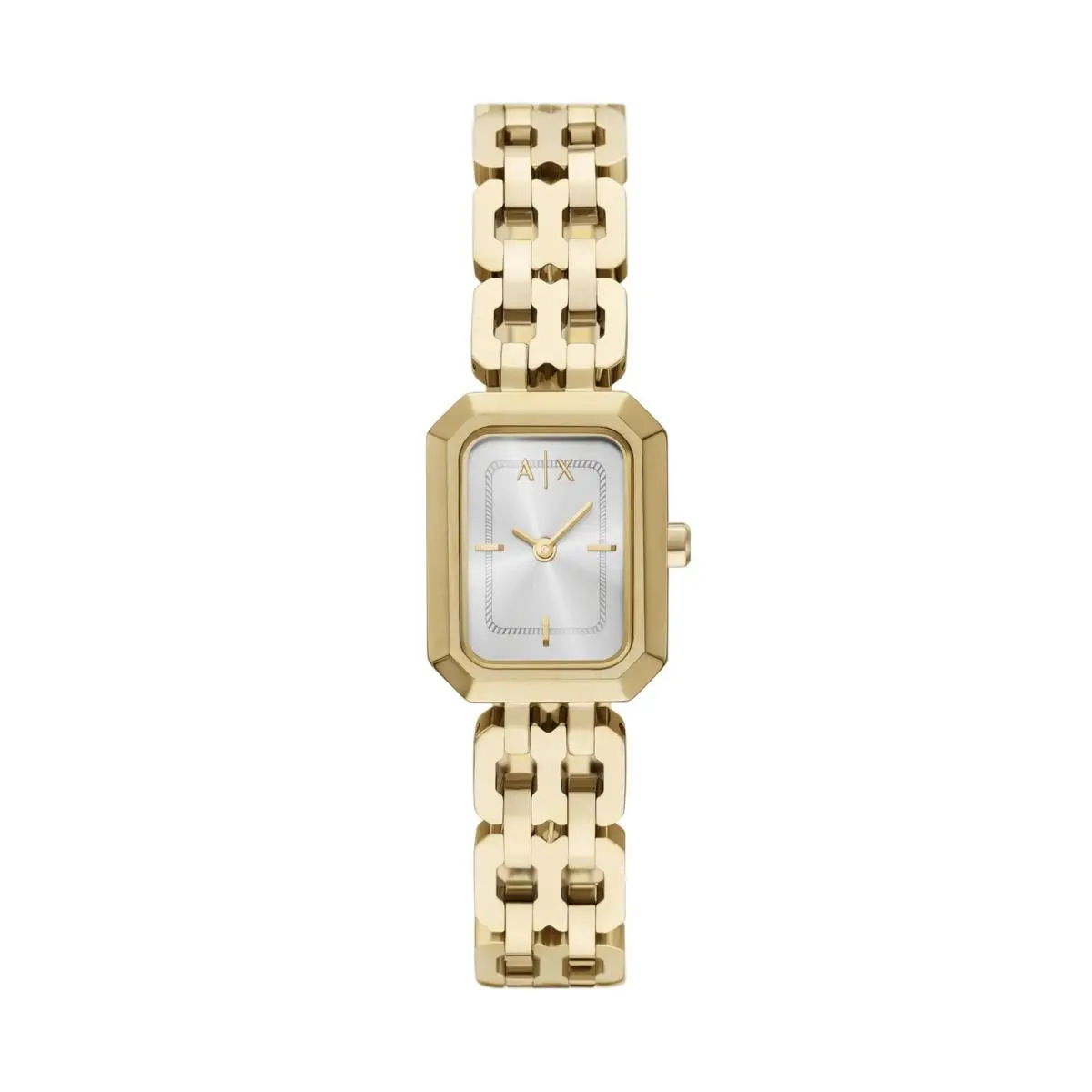 Women`s Two-hand Analog Watch Gold-tone Stainless Steel Gold by Armani Exchange