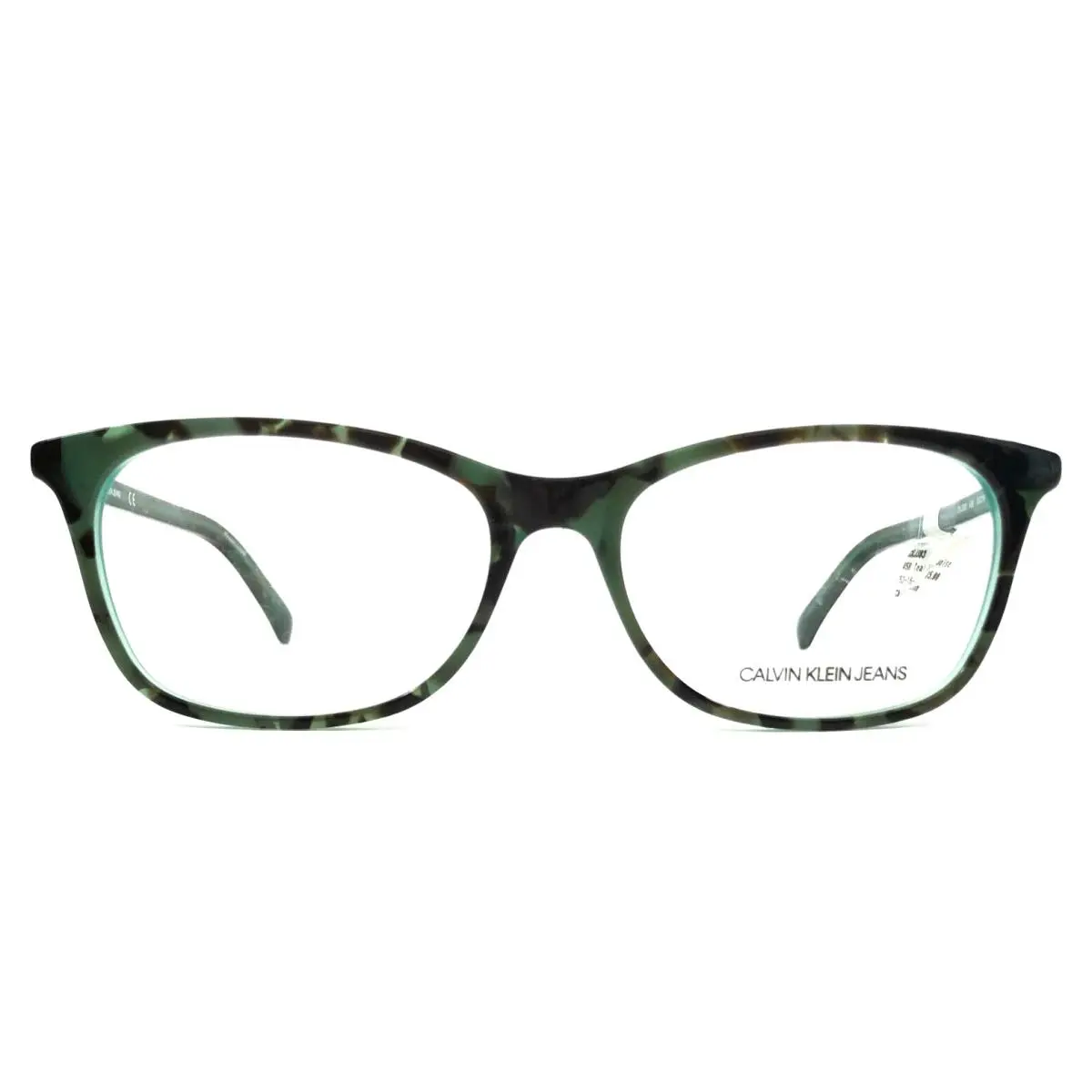 Calvin Klein Jeans Eyeglasses Frame CKJ303 458 Teal Tortoise Turquoise 53-16-135