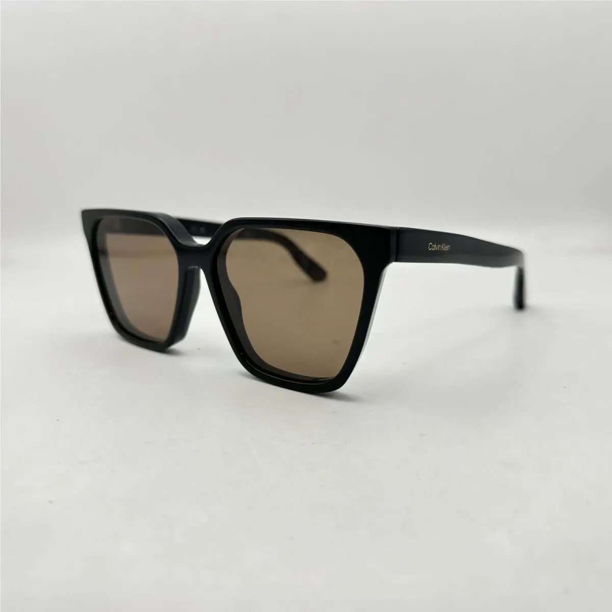Calvin Klein Womens Large Squaure Full Rim Sunglasses CK25500S Black