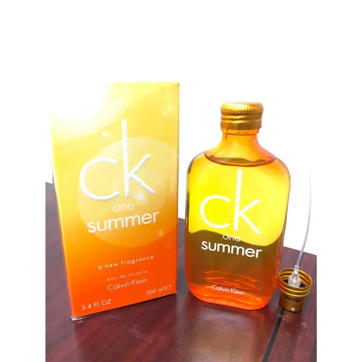 CK One Summer 2010 by Calvin Klein 3.4 FL oz Edt Spray Open Little Scratch Box