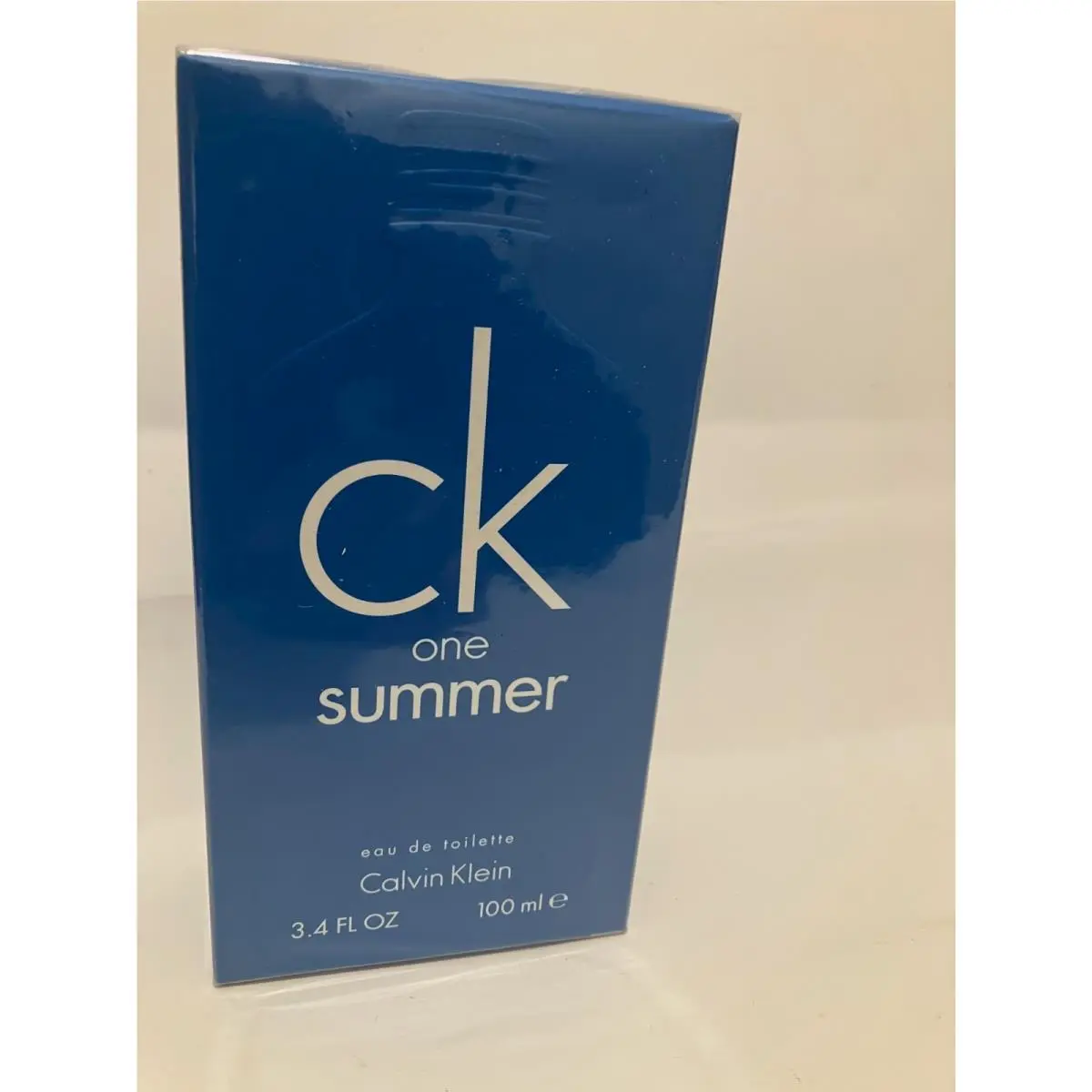 Calvin Klein CK One Summer 2018 3.4oz Edp Spray For Women Rare