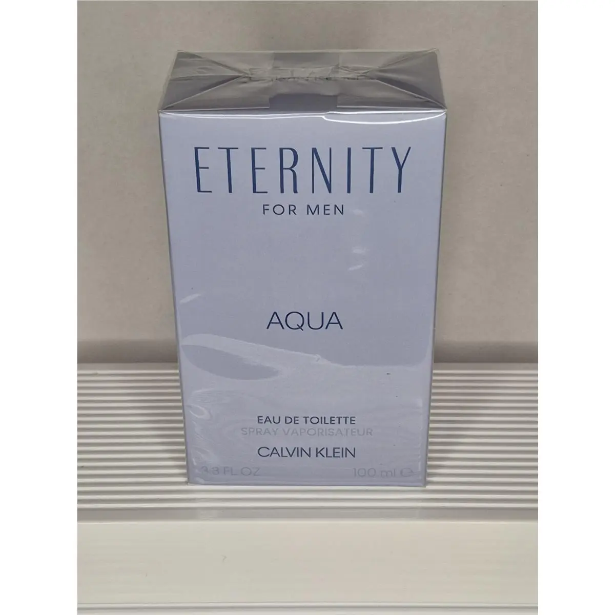 Eternity Aqua by Calvin Klein Men`s Eau De Toilette Spray 3.3oz/100ml