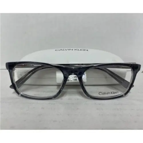 Calvin Klein CK20503 Mens Eyeglasses In Crystal Grey 55-18-145- IN Case