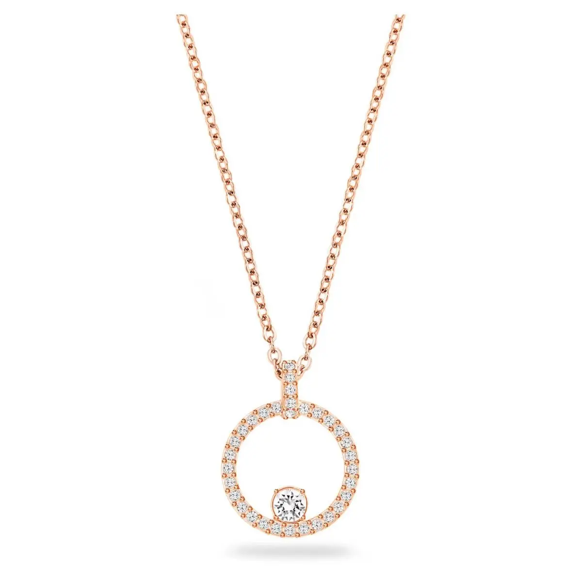 Creativity Pendant White 5202446 5198686 Rose gold-5202446 by Swarovski