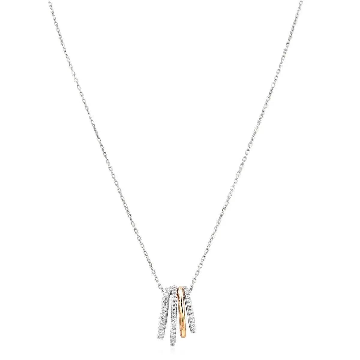 Hyperbola Pendant Mixed Plating White by Swarovski
