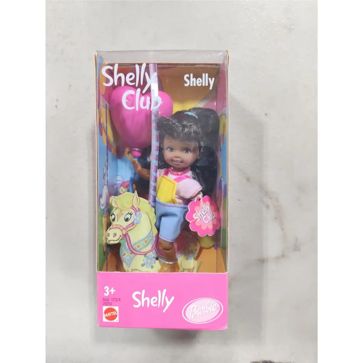 Vintage 2001 Mattel Shelly Club Carousel Shelly African American Doll Barbie B59