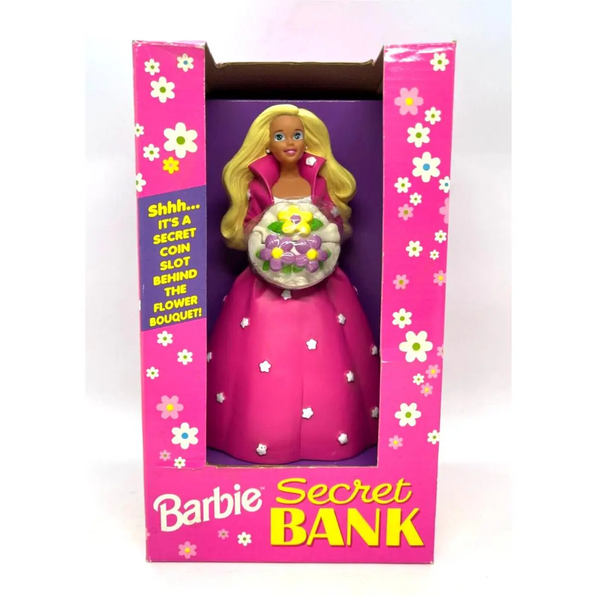 Vintage Barbie Secret Bank 1993 Mattel Nos - 7 Tall