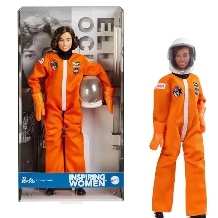 2025 Ellen Ochoa Inspiring Women Barbie Nrfb with Shipper JBJ28 IN Stock Now