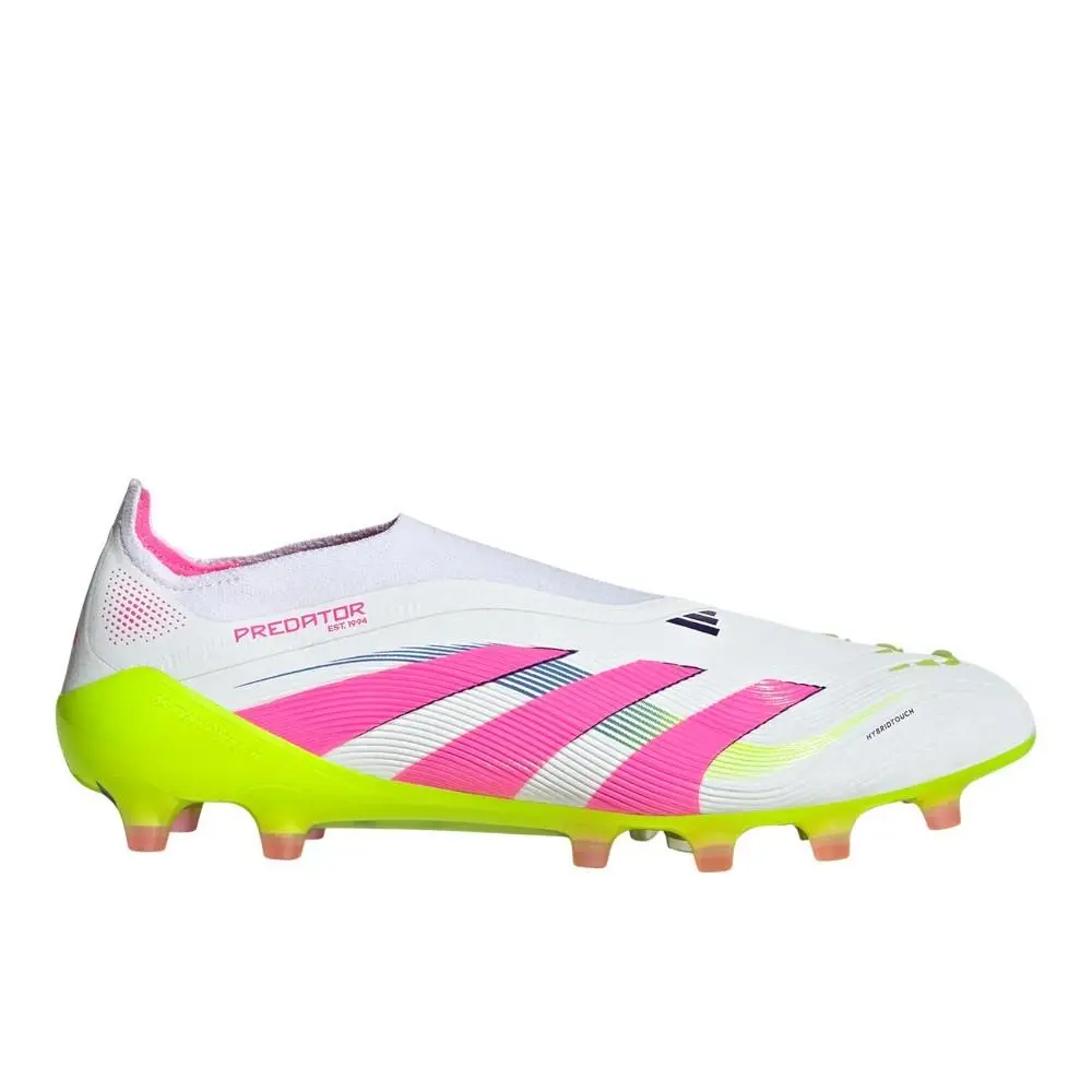 Adidas shoes - adidas Predator Elite Laceless Artificial Grass - JH8885 - White 5