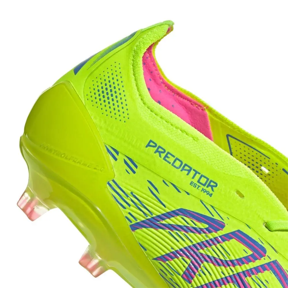 Adidas shoes - adidas Predator Elite FoldOver Tongue Firm Ground - JH6421 - Yellow 13