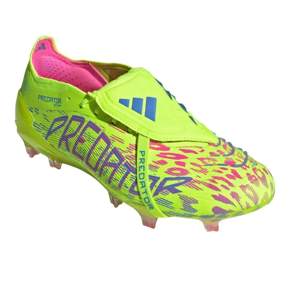 Adidas shoes - adidas Predator Elite FoldOver Tongue Firm Ground - JH6421 - Yellow 8