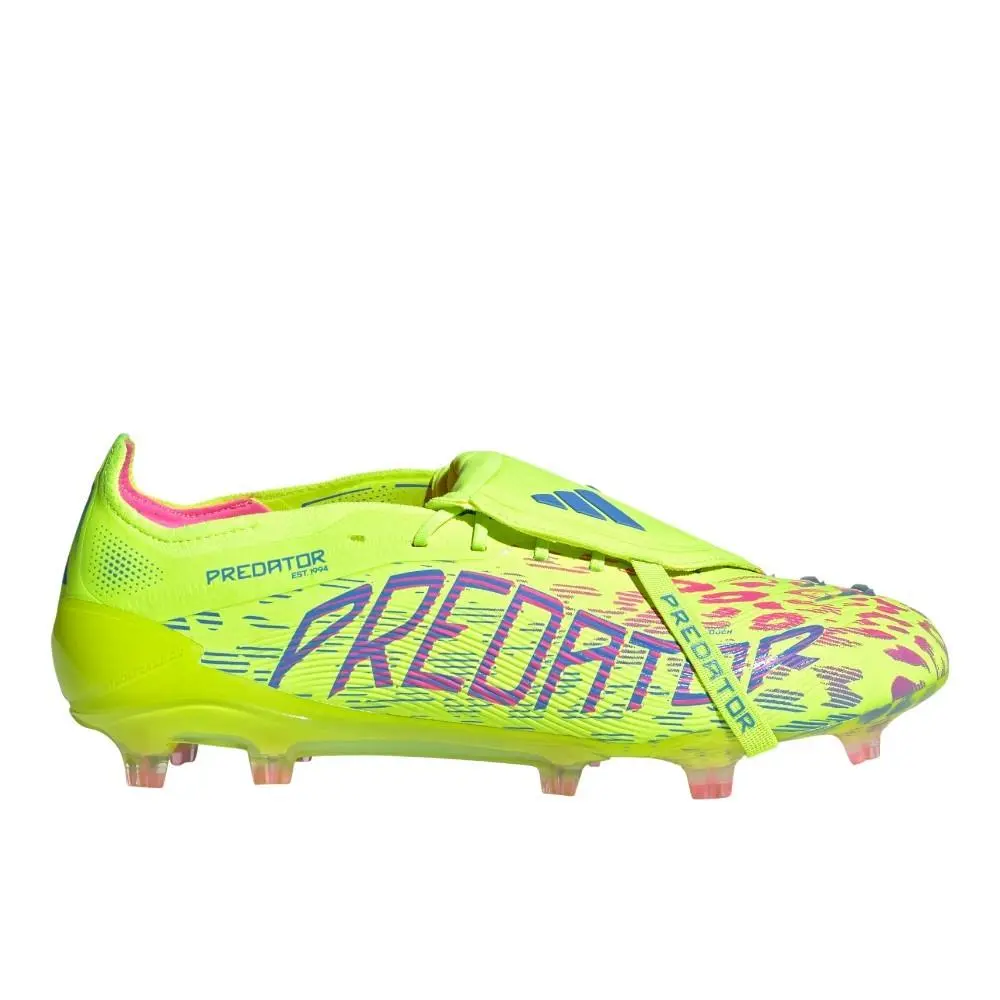 Adidas shoes - adidas Predator Elite FoldOver Tongue Firm Ground - JH6421 - Yellow 7