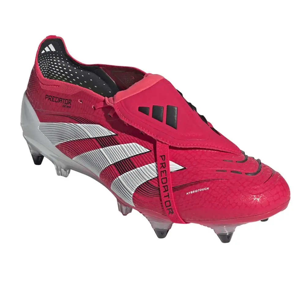 Adidas shoes - adidas Predator Elite FoldOver Tongue Soft Ground - ID8941 - Red 8