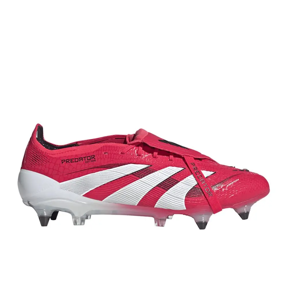 Adidas shoes - adidas Predator Elite FoldOver Tongue Soft Ground - ID8941 - Red 7