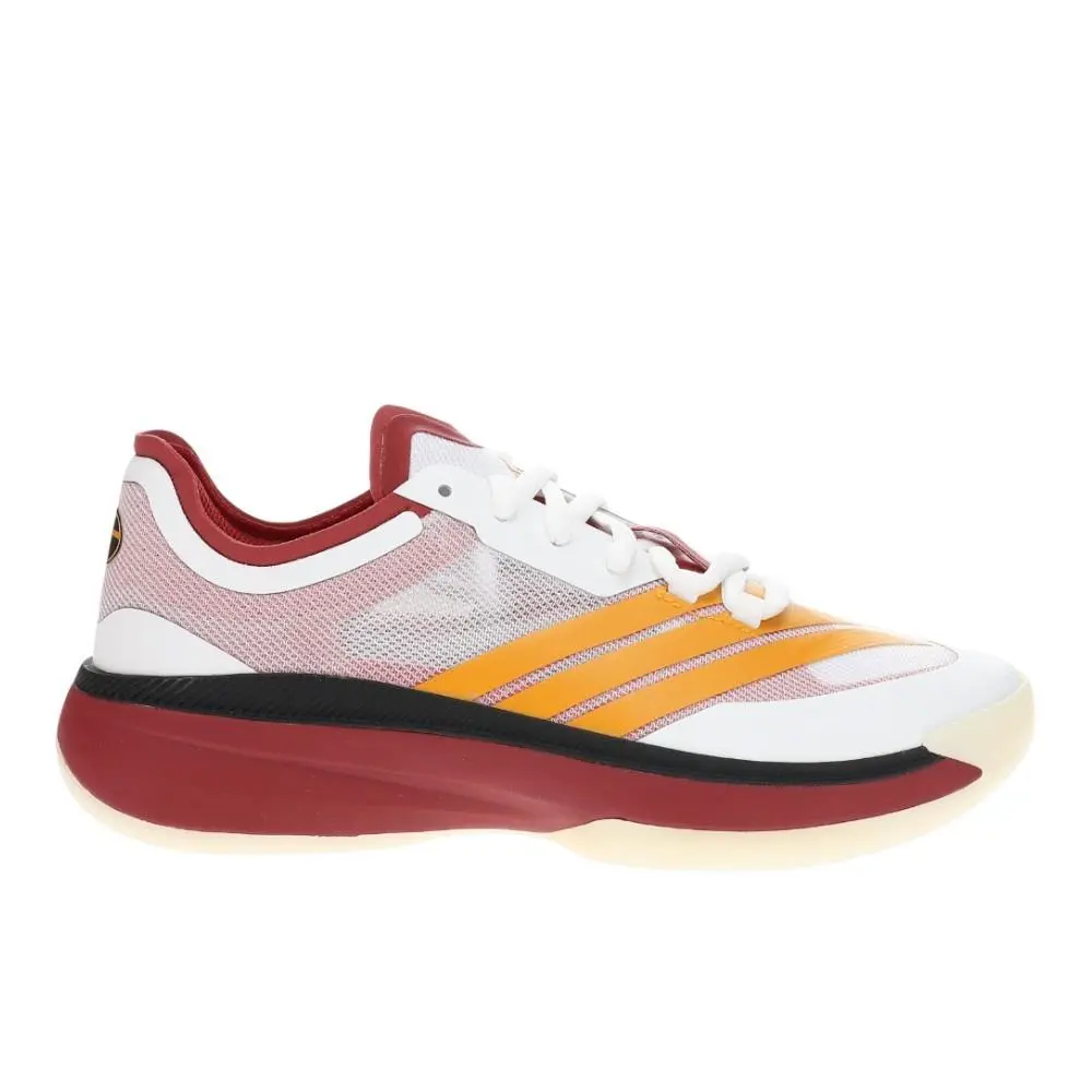 Adidas Adizero Select 3.0 Grambling State Tigers Basketball Mens White Sneakers