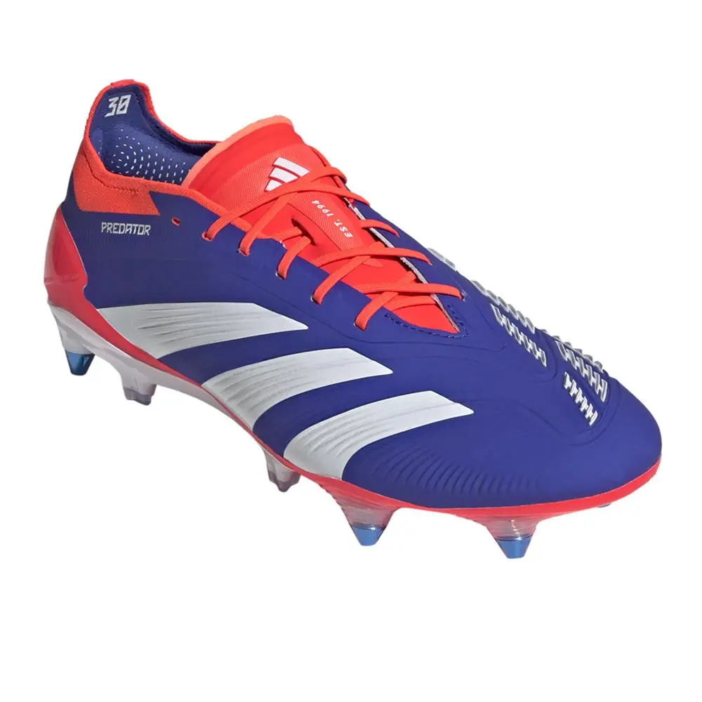 Adidas shoes - adidas Predator Elite Soft Ground - IF6323 - Blue, White 8