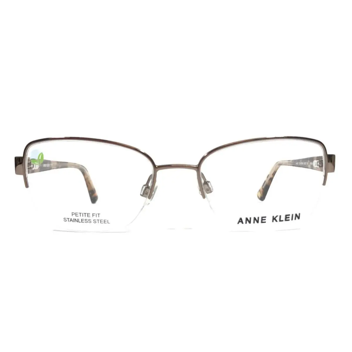 Anne Klein Petite Eyeglasses Frames AK5093 203 Mocha Tortoise Brown 49-17-135