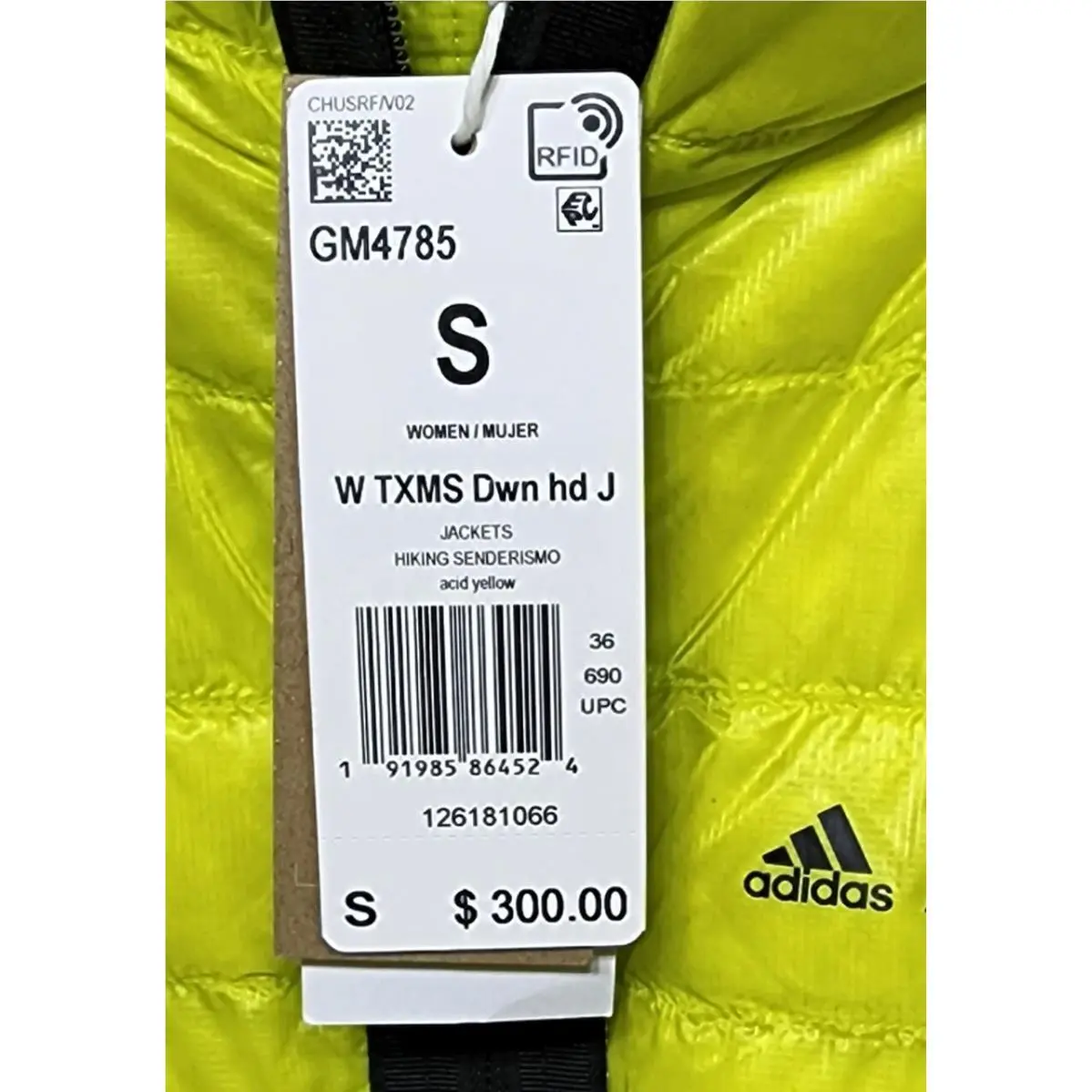 Adidas clothing - Terrex - Terrex - GM4785 - Yellow (UPC: 191985864524) 7
