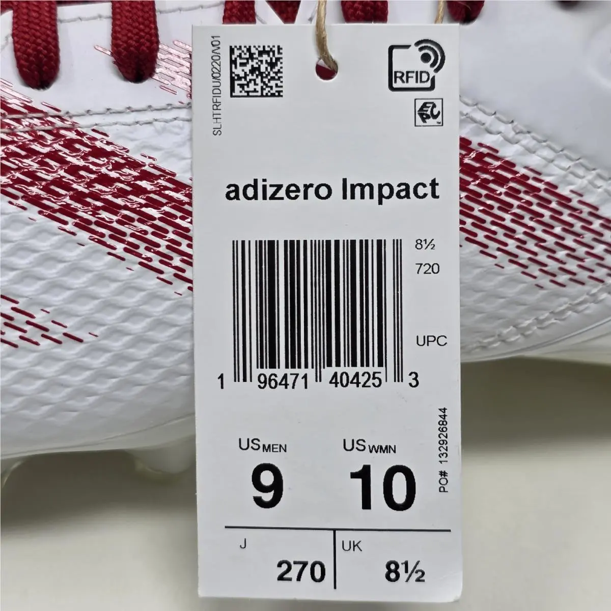 Adidas shoes - adidas Adizero Impact Football Cleats - IF2477 - White 2