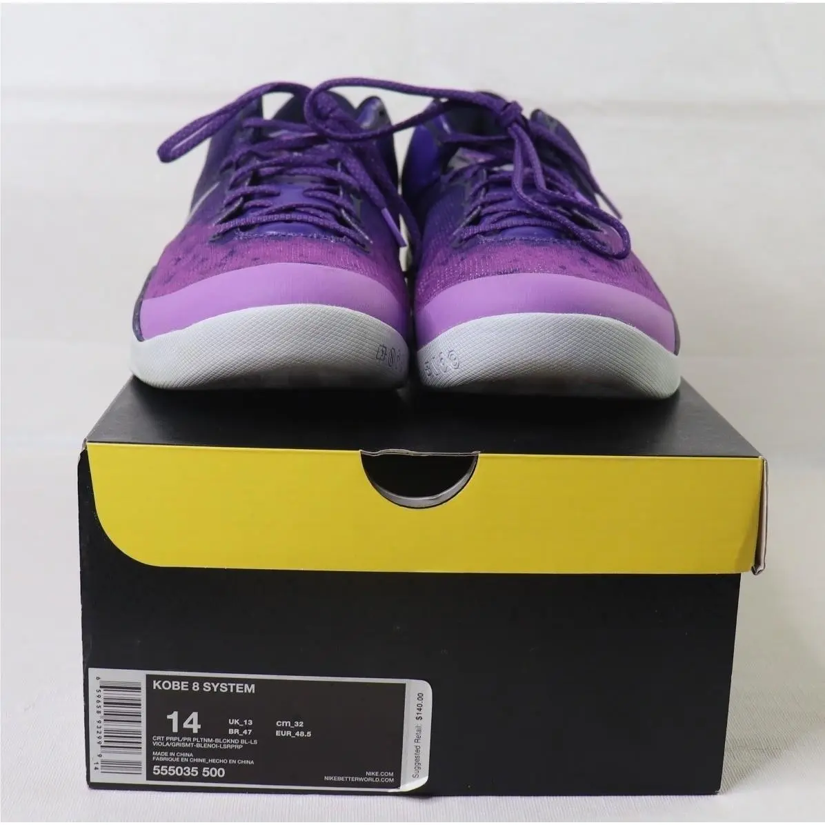 Nike shoes - Kobe 8 System - Kobe System - 555035 500 - Purple 2