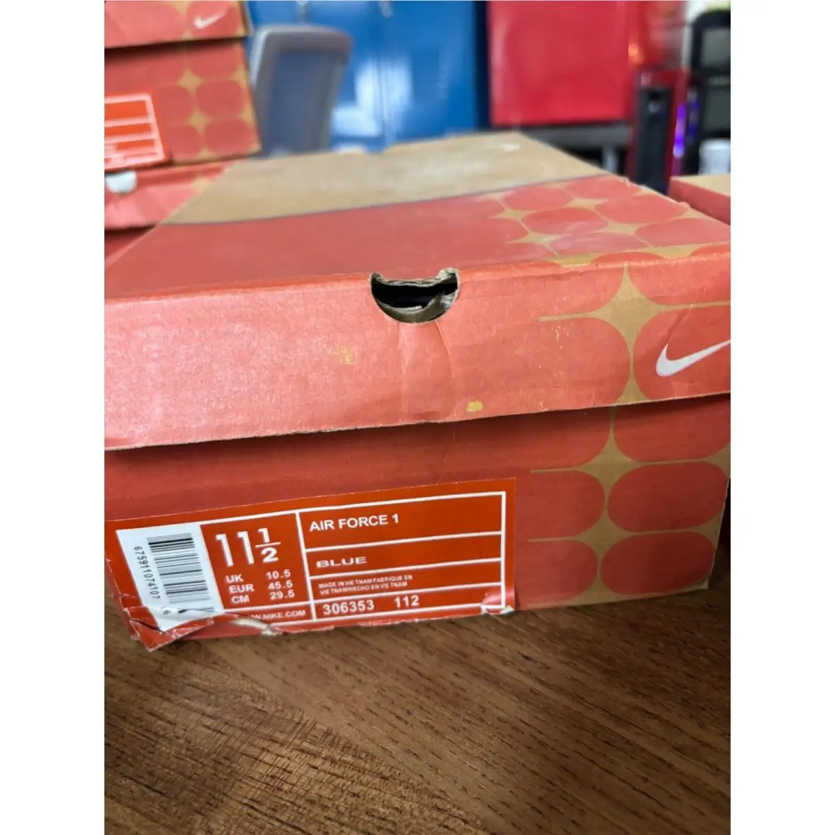 Nike shoes - Nike Air Force 1 Low - Blue 6