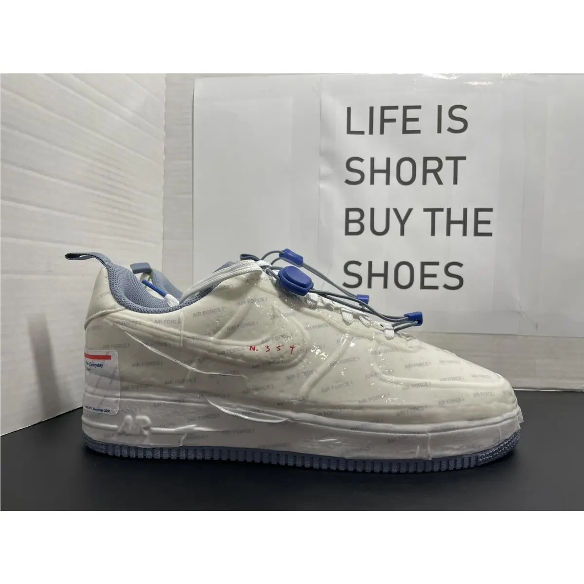 Nike Air Force 1 Experimental Postal Ghost White CZ1528 100 Men`s Size 11